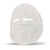 Masque facial en tissu de fibres végétales hydratant à l'acide hyaluronique – Matière première pour masque sec infusé à l'acide hyaluronique pour les soins de la peau