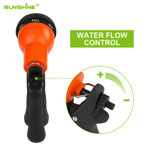 Pistolas de <span class=keywords><strong>Agua</strong></span> para Jardín SUNSHINE, Duraderas, de ABS, <span class=keywords><strong>con</strong></span> 7 Patrones de Rociado, Rosca Hembra de 1/2'', para Riego de Plantas - Product Image 2