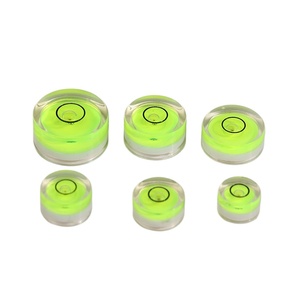 Nivel de burbuja cilíndrico y de ojo de buey con soporte para ajuste de nivelación, herramientas de medición, alta calidad directa de fábrica - Product Image 5