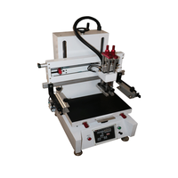 Máquina de serigrafía plana de escritorio de alta precisión, nueva impresora de papel de transferencia de calor de bajo costo para granja semiautomática usada