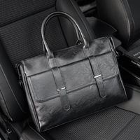 Sac à main pour ordinateur portable, sacoche de travail quotidienne multifonctionnelle de grande capacité pour hommes, avec logo personnalisé en gros