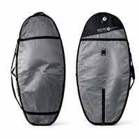 Sac de transport pour planche à pagaie gonflable avec logo personnalisé et sangles rembourrées pour les sports nautiques en plein air
