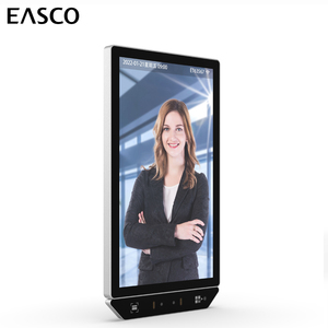 Pantalla táctil de 15,6 pulgadas Wifi Dynamic Face <span class=keywords><strong>QR</strong></span> <span class=keywords><strong>Code</strong></span> Reconocimiento Empleado Reloj de tiempo Sistema de control de acceso biométrico - Product Image 1