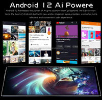 Tablette 2 en 1 10,4 pouces avec clavier, souris, 6 Go de RAM, 128 Go, Android 12, double SIM, tablette PC 5G