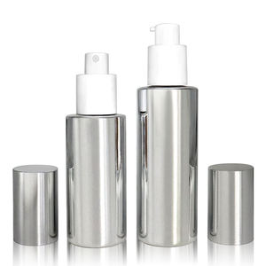 Botella de Vidrio Cosmético con Pulverizador de Bomba de Loción, Perfume Galvanoplastia Astilla, 30ml, 40ml, 50ml, 60ml, 80ml, 100ml - Product Image 4