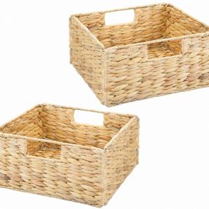 Roter Wäschekorb XXL-Wäschesammler Hochwertiger Korb Runder Bambuskorb Leerer Weidenkorb Weiden-Treppenkorb Bunt - Product Image 1