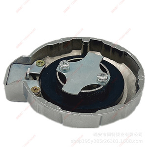 Bouchon de réservoir de carburant Jeep verrouillable 77301-87309 en alliage de zinc argenté pour Jeep Wrangler S88, pièce de rechange - Product Image 3