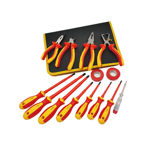 ชุดคีม VDE 1000V จำนวน 15 ชิ้น ชุดคีมตัดสายไฟแบบเฉียง และชุดไขควง - Product Image 1