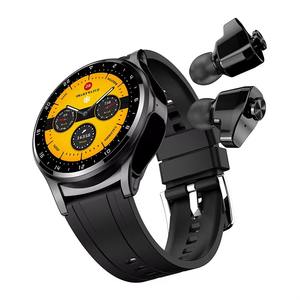 Desain Baru Tahan Air Pemantau Detak Jantung <span class=keywords><strong>Fitness</strong></span> Tracker GT66 Perangkat Kesehatan yang Dapat Dipakai 2 in 1 Jam Tangan Pintar Dengan Earbud - Product Image 1