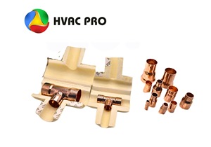 Conector Tipo T de Cobre de Alta Calidad para HVAC, Accesorio para Tuberías de Refrigeración, Serie ME, Junta para Aire Acondicionado, Adaptador Duradero - Product Image 3