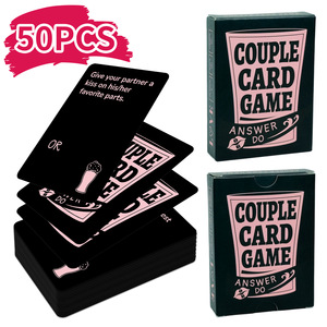 Juego de Cartas para Parejas con 50 Preguntas y Respuestas, Juguete Sexual, Caja Colorida con Empaque Atractivo, Juego de Cartas para Fiestas de Adultos, Modelo T01042987 - Product Image 2