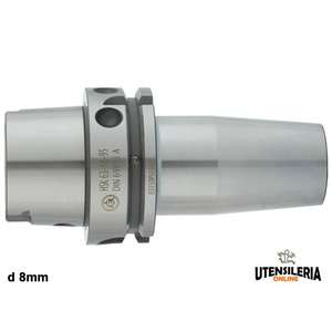 หด HSK-A ผู้ถือเครื่องมือพอดีกับโลหะแข็งเส้นผ่าศูนย์กลาง8มม - Product Image 2