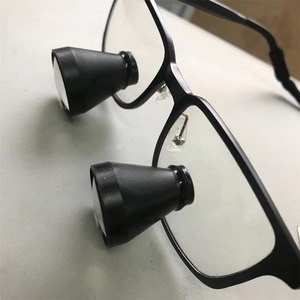 MINI loupe dentaire ronde TTL chirurgicale personnalisée 3,5x avec <span class=keywords><strong>IPD</strong></span> du client et longueur de travail - Product Image 3