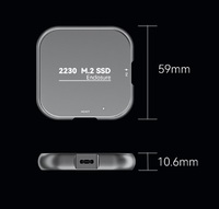 Disque SSD Portable Magnétique 100W PD 512 Go 1 To 2 To 4 To Disque SSD Portable Usb3.2 Type C