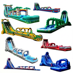 Toboggan gonflable géant en PVC de haute qualité pour adultes, avec piscine, pour les loisirs et les jeux en plein air - Product Image 4