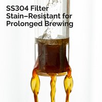 1000ml Outdoor grote capaciteit mee te nemen Cold Brew koffie Filter Ice Flower Fruit Thee koffiezetapparaten fles