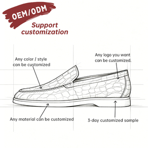 Zapatos de Vestir de Cuero Vacuno de Primera Calidad con Estampado Animal para Hombre, Mocasines Elegantes y Casuales para Oficina, Bodas y Eventos Formales - Product Image 3