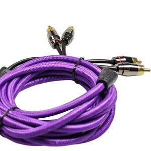 Dual 2 Male Stereo Audio Extension Cable with PVC Jacket RCA Adapter Cable, Suitable for <b>Car</b> Applications and Home Theater - Product Image 3
