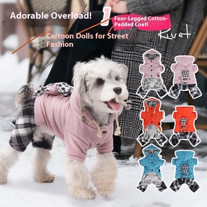 Vêtements d'hiver pour animaux de compagnie, veste en polaire douce pour chien, gilet chaud pour chiot, pyjama pour animaux de compagnie pour <span class=keywords><strong>bouledogue</strong></span> <span class=keywords><strong>français</strong></span>, chihuahua, petits chiens, prêt <span class=keywords><strong>à</strong></span> être expédié - Product Image 2
