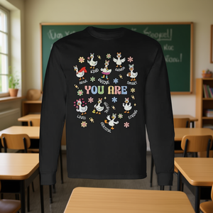 T-shirt à manches longues Silly Goose You Are Kind pour les enseignants, retour à l'école - Product Image 2