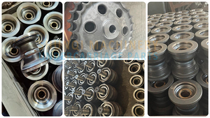 Hitachi EX 30 อะไหล่ช่วงล่างของรถขุดลูกกลิ้งติดตาม <span class=keywords><strong>Doosan</strong></span> อะไหล่ลูกกลิ้งด้านล่าง - Product Image 5