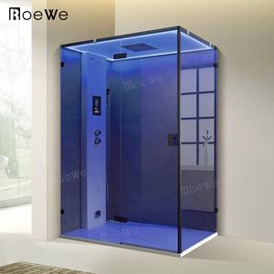 Cabina <span class=keywords><strong>de</strong></span> <span class=keywords><strong>ducha</strong></span> <span class=keywords><strong>de</strong></span> vapor independiente LD211F15, diseño europeo, <span class=keywords><strong>con</strong></span> bandeja <span class=keywords><strong>de</strong></span> <span class=keywords><strong>ducha</strong></span> <span class=keywords><strong>de</strong></span> piedra artificial y panel <span class=keywords><strong>de</strong></span> vapor - Product Image 6