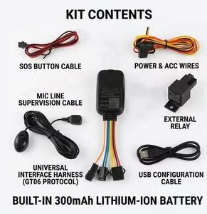 เครื่องติดตาม GPS ขนาดเล็กสำหรับรถยนต์ EC33B ติดตามตำแหน่งแบบเรียลไทม์ บันทึกประวัติการเดินทาง เล่นเสียงเส้นทางได้ ชาร์จซ้ำได้ ตัดการจ่ายน้ำมันและไฟฟ้าได้ - Product Image 1