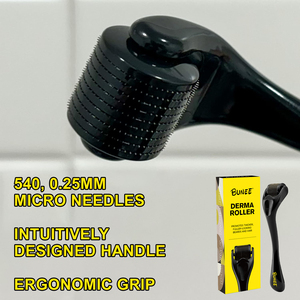 Neuestes Design Männer Frauen 0,5mm 1,0mm Haar Bart Nachwachsen Falten Narben entfernung Hautpflege 540 Haut Derma Massage Roller - Product Image 4