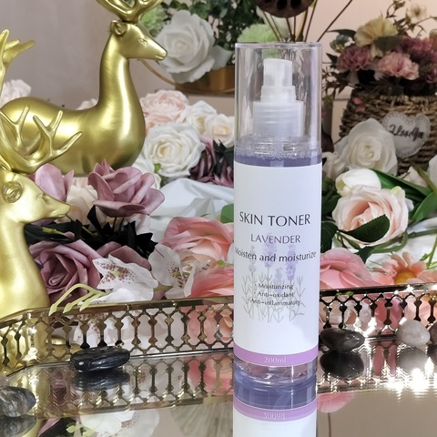 CALFLYN Organic Lavender Facial Mist Hydrating Skin Care Spray Private Label Face Toner with Lavender Water Body Sprays