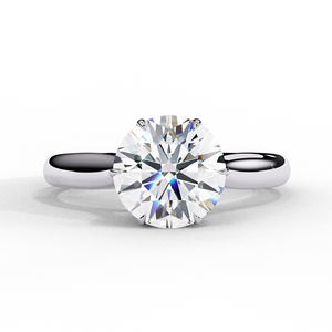 Bague en argent tendance avec diamant pour femme, design élégant, bijou simple pour un usage quotidien - Product Image 3