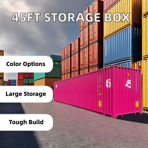 40ft 오픈 탑 배송 컨테이너 신규 및 사용 20ft 용량 건조 컨테이너 글로벌 물류 빈 40 피트 컨테이너 - Product Image 2