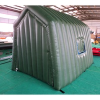 Tente de camping anti-moustiques à double étage, isolée thermiquement, gonflable, pour toutes les saisons, en vente