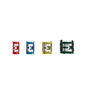ABB-Thomas Betts Shield-Kon Connectors Red Yellow Red Green Metal <b>Terminal</b> Accessories TBRSK101 - Product Image 3