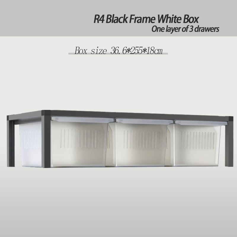 Cadre noir Boîte blanche (36.6*25.5*18cm)