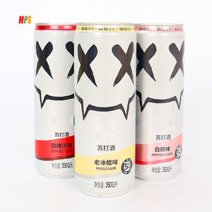 Bevande di fabbrica Best Sell Seltzer duro in scatola acqua frizzante Pulm succo sapore 5% alcol - Product Image 2