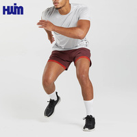 Logo personnalisé Shorts pour hommes Running Sports Active Wear Gym Sweat Fitness Séchage rapide Respirant Gym 1/2 Poches Shorts pour hommes