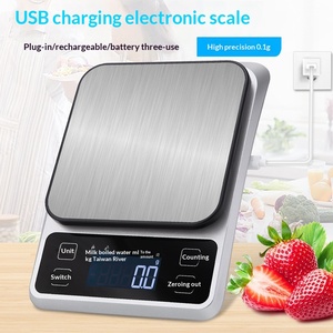Báscula de Cocina de Alta Precisión para Alimentos, Mini Plataforma de 10 kg, Báscula de Gramos con Precisión de 0.1 g, Báscula de Cocina de Acero Inoxidable con Protección Contra Sobrecargas - Product Image 2