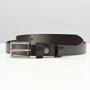 Cinturón Delgado de Lujo para Mujer, Hebilla de Aleación de Zinc, Cuero Genuino de Primera Calidad, Estilo de Diseñador, Directo de Fábrica, Personalizable - Product Image 1