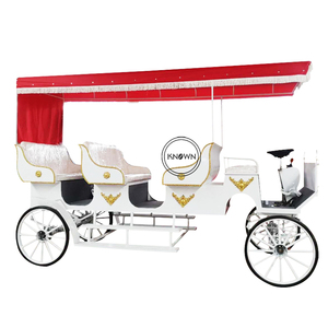 Carrello per cavalli OEM carrello per cavalli elettrico carro per cavalli reale carro turistico - Product Image 2