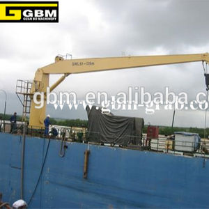 Grúas de pedestal hidráulico de tamaño pequeño, 1t, 30m, a la venta con certificado de ABS - Product Image 3