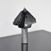 Fraise à profil en V indexable JANDLI JDL-A6186 |   Fraise à chanfreiner PCD pour le bois OEM/ODM
