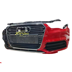 El montaje de labio delantero más vendido para <span class=keywords><strong>Audi</strong></span> <span class=keywords><strong>A1</strong></span> incluye Panel de nariz frontal, faros delanteros, luces antiniebla, piezas de parachoques de coche usadas - Product Image 3