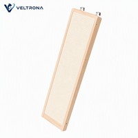 Griffoir mural pour chat en sisal avec rampe et cadre en bois, mobilier d'intérieur vertical pour grimper, vente en gros
