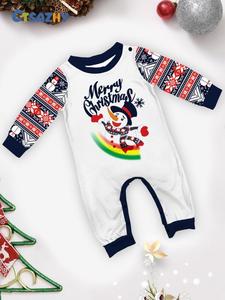 Ensemble <span class=keywords><strong>de</strong></span> pyjama <span class=keywords><strong>de</strong></span> Noël personnalisé pour femmes, imprimé bonhomme <span class=keywords><strong>de</strong></span> neige arc-en-ciel, <span class=keywords><strong>tenue</strong></span> thermique pour la famille, prix bas - Product Image 5