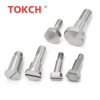 Boulon à épaule fendu en acier inoxydable sur mesure, haute résistance, antirouille, pour machines-outils
