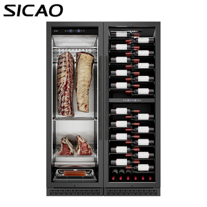 SICAO Armoire de maturation à froid pour viande de bœuf et jambon, et réfrigérateur cave à vin combiné pour la maison - Product Image 2