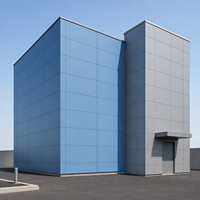 Panneau composite en aluminium avec revêtement PVDF de 4 mm, Aluco Bond, revêtement de façade extérieure, revêtement mural ACP ACM pour bâtiment
