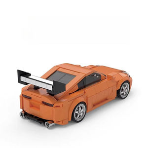 PB PB8815 Nouveau 1:32 MOC City Speed Racer Voiture de sport Supercar avec boîte de présentation Briques Blocs de construction Jouets - Product Image 4