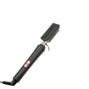 Etkili Saç Düzleştirme ve Uzun Süreli Şekillendirme Sonuçları için Yüksek Sıcaklıkta Elektrikli Saç Tarağı ve Fırçası - Product Image 4