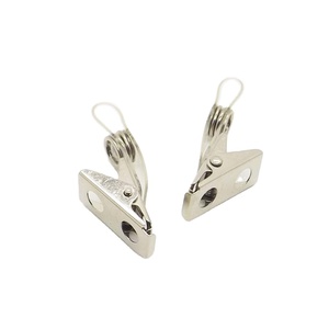YIWANG Factory Supply Card <strong>Clips</strong> Holder Badge ID <strong>Clip</strong> Metal ID <strong>Clip</strong> Findings with Clear PVC Straps - Product Image 2